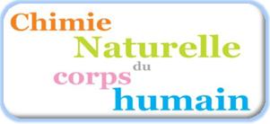 Logo Chimie Naturelle du Corps Humain - Philippe Perrot-Minnot (inventeur du galet de soufre de massage de la marque "Le Deucalion") et Marc Dauphin-Roy, lithothérapeute scientifique et énergétique, inventeur de la nouvelle pierre de soufre de massage ou nouveau galet de soufre de massage .